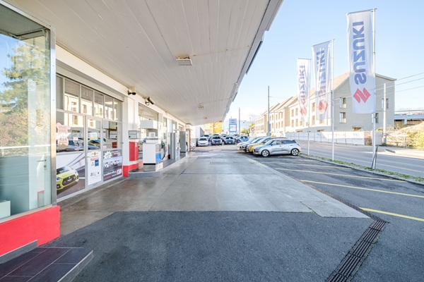 Vue extérieur du garage