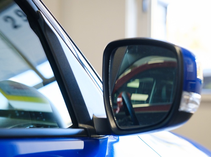 Rétroviseur d'une voiture